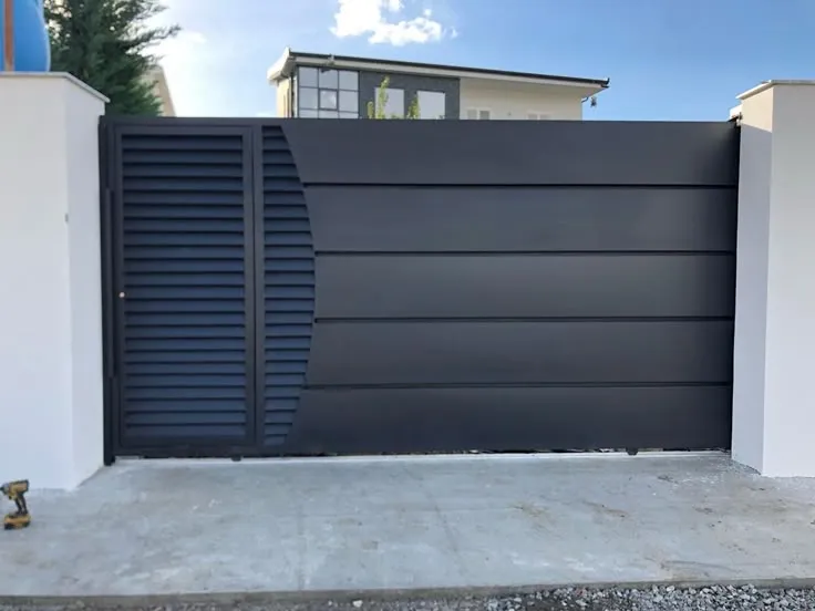 Custom steel gate